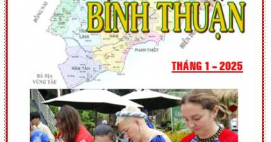 Thông tin tư liệu Bình Thuận tháng 1 năm 2025